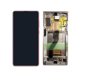 LCD Дисплей за Samsung SM-N770F GH82-22055A Galaxy Note 10 Lite Тъч скрийн Черен Оригинал Service Pack